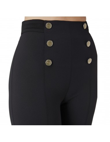 PANTALONE ELISABETTA FRANCHI IN CREPE...