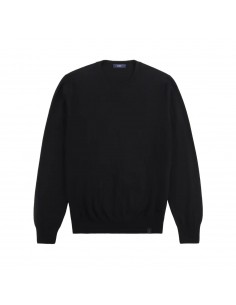 FAY GIROCOLLO NERO IN LANA