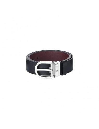 CINTURA REVERSIBILE MONTBLANC HORSESHOE