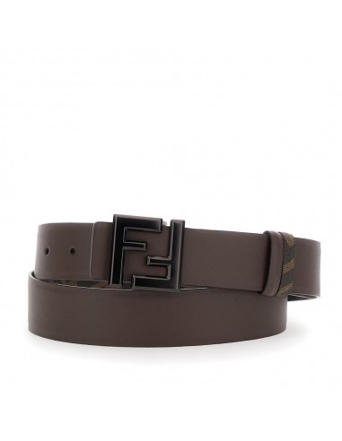CINTURA FENDI SQUARED FF PELLE